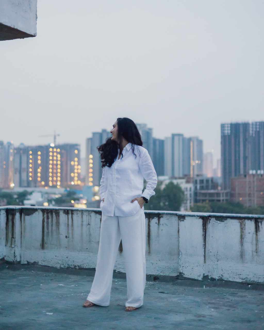 Classic White Linen Shirt
