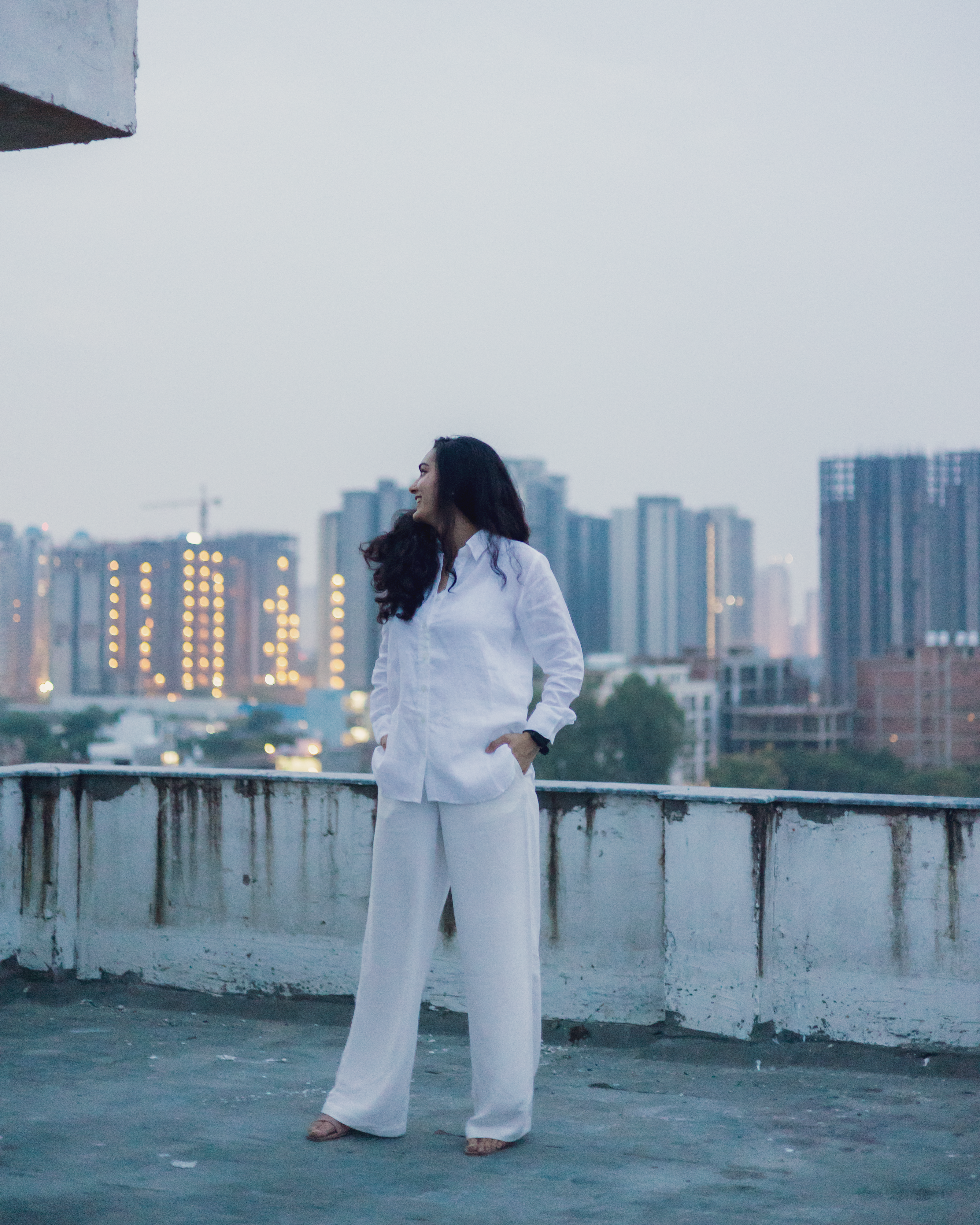 Classic White Linen Shirt