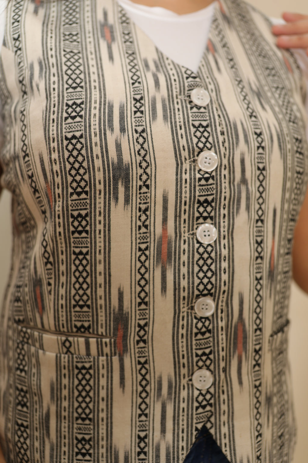 Classic Ikat Vest