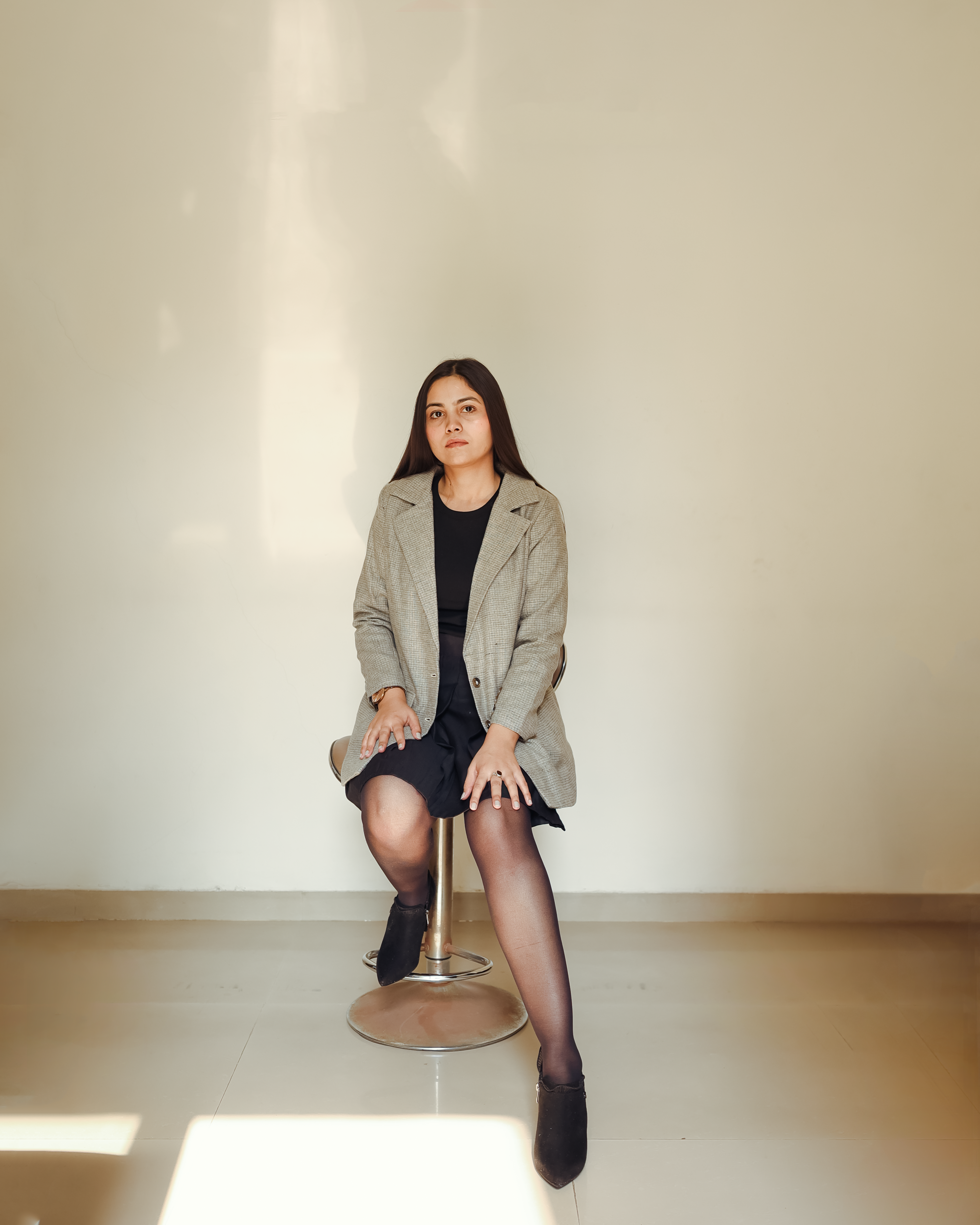 Heritage Check Tweed Blazer