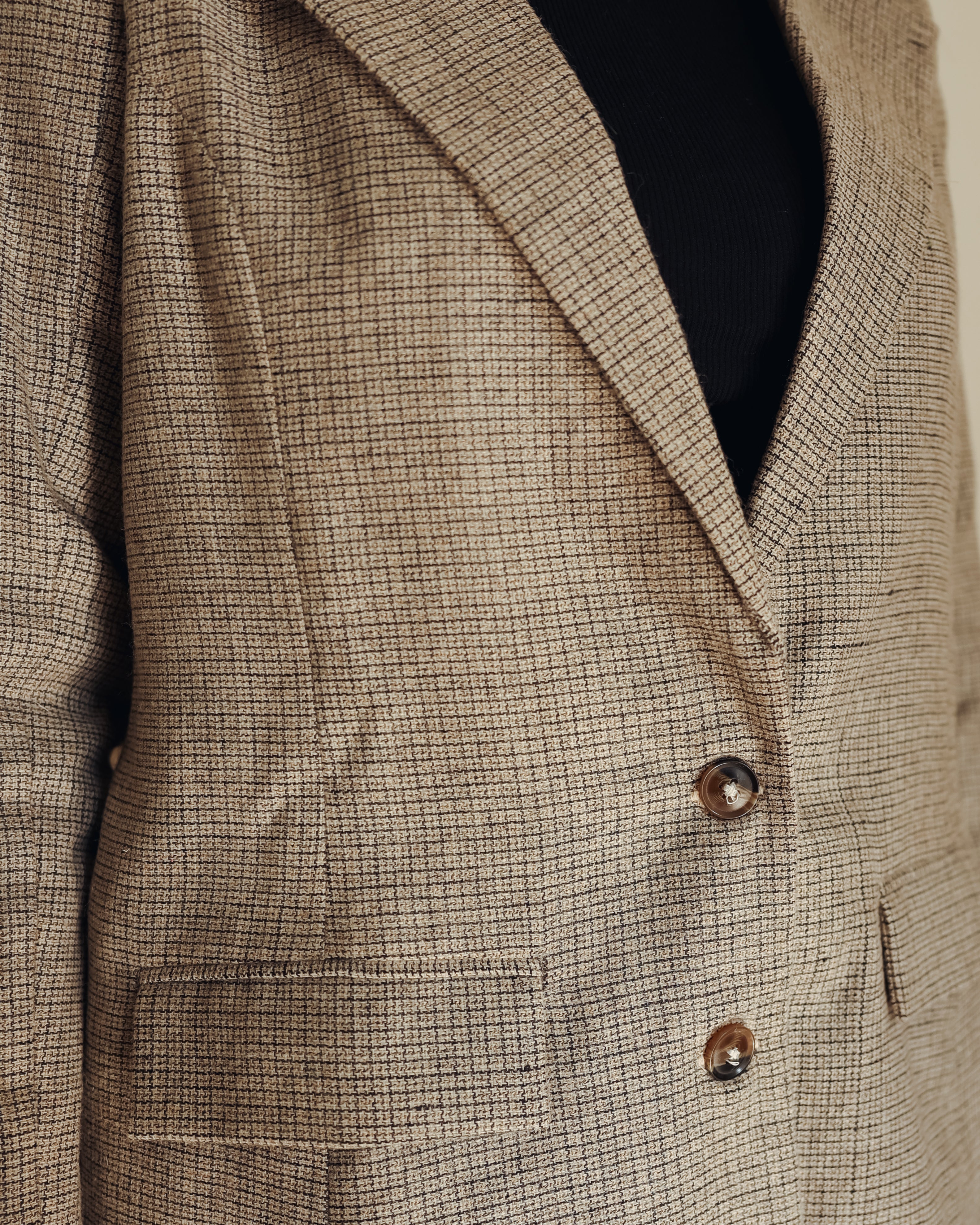 Heritage Check Tweed Blazer
