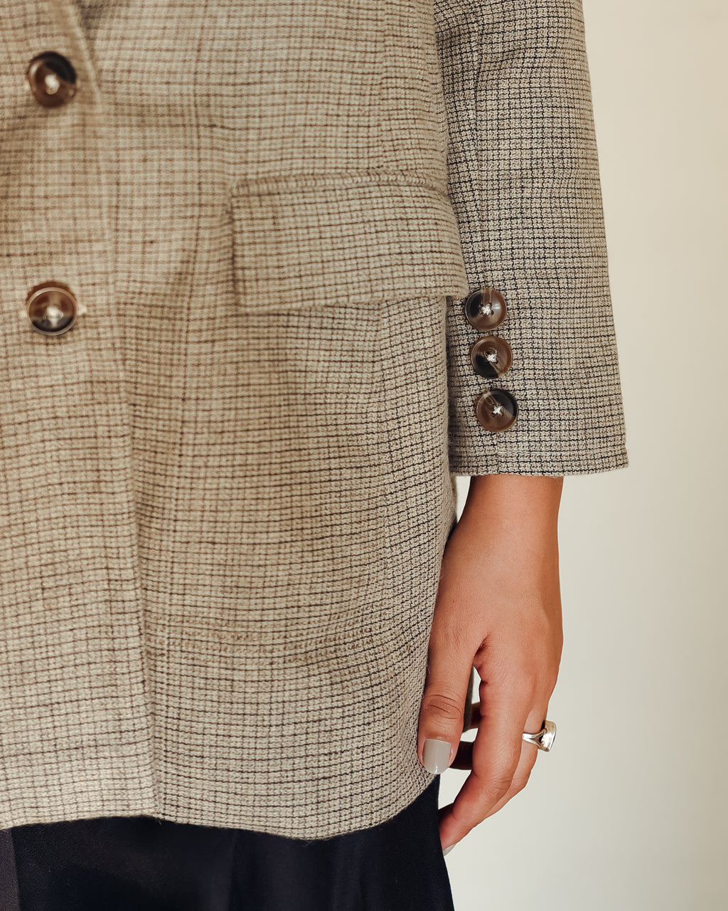 Heritage Check Tweed Blazer